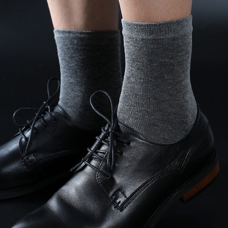กล่องแพ็คถุงเท้าผ้าฝ้ายผู้ชาย  - Cotton Crew Sock Pack บทวิจารณ์และราคา