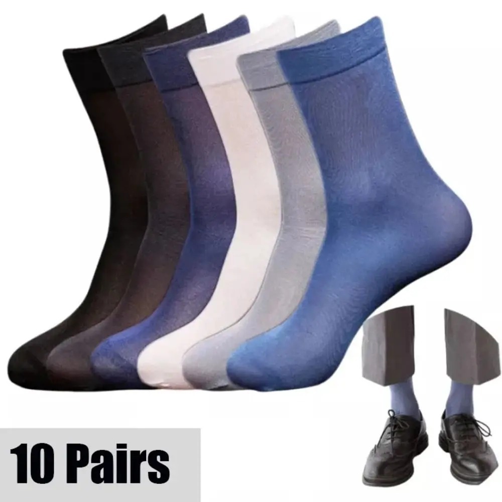 ถุงเท้าผู้ชายแบบลำลอง 10 คู่ ร - Silk Sock Bamboo บทวิจารณ์และราคา