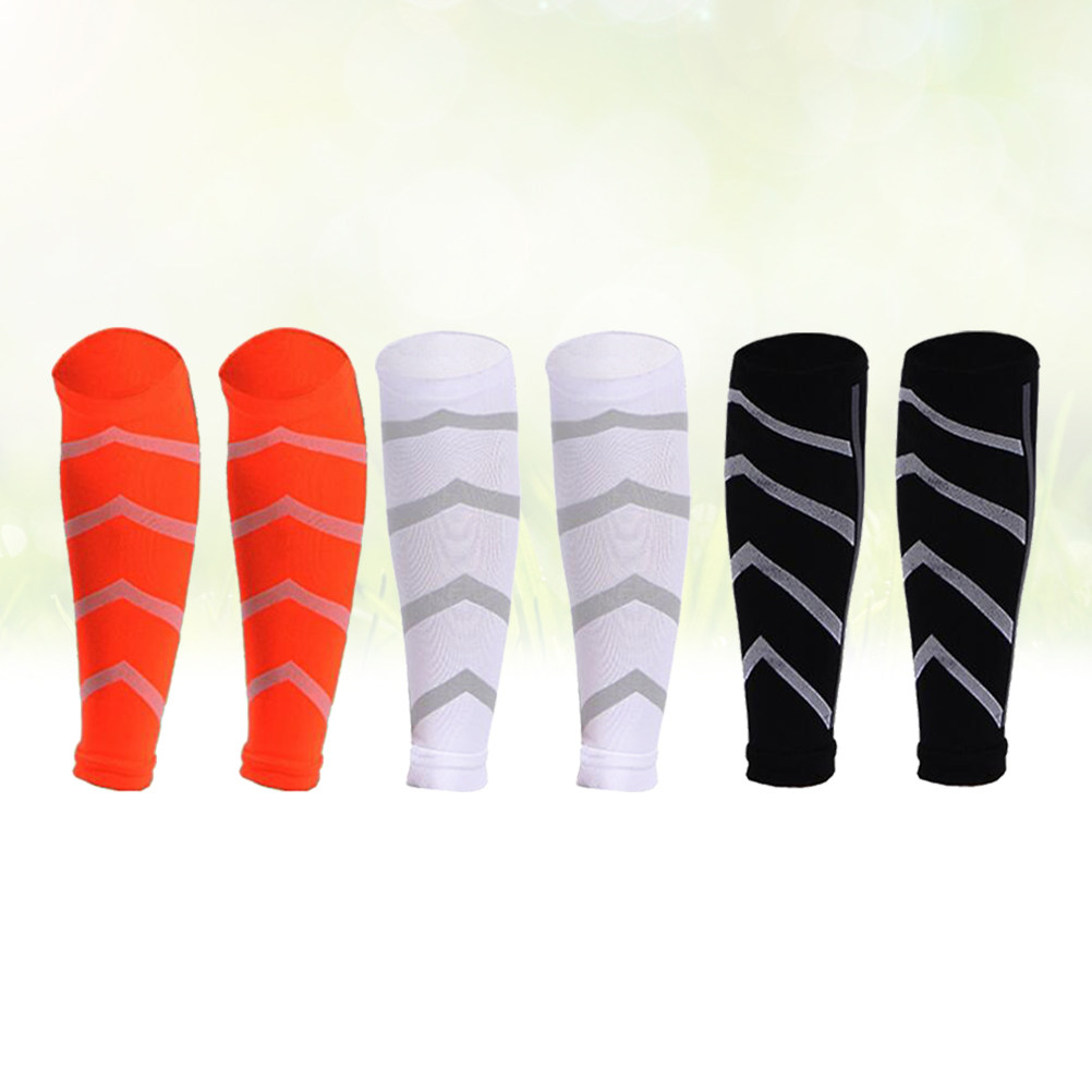 ปลอกรัดน่อง 3 คู่ น้ำหนักเบา ร - Compression Sleeve Calf บทวิจารณ์และราคา
