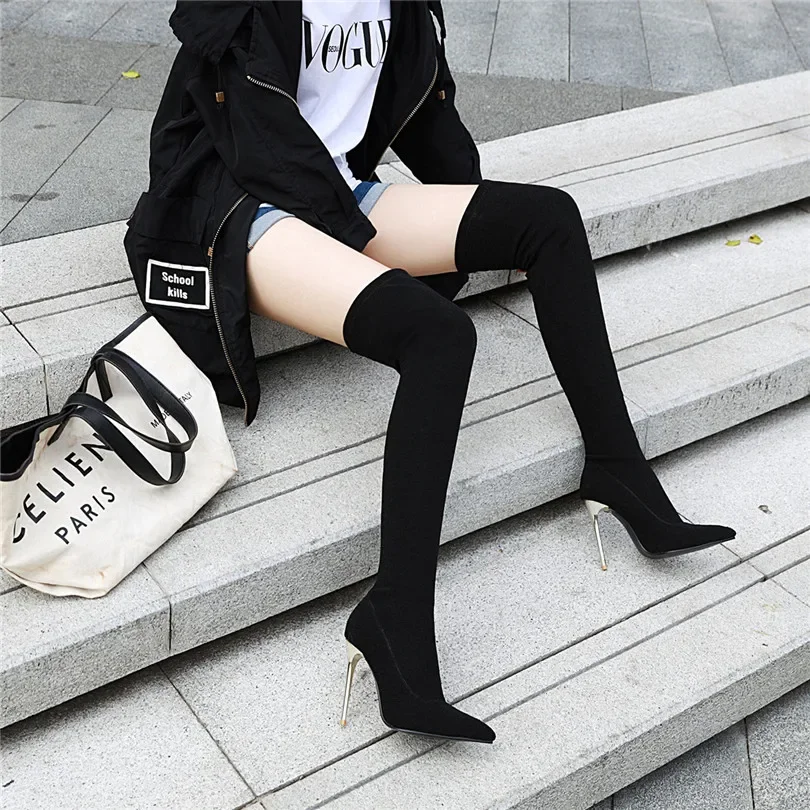 Plus ขนาดยืดเสือดาวกว่าเข่ารอง - No Show Sock Women บทวิจารณ์และราคา
