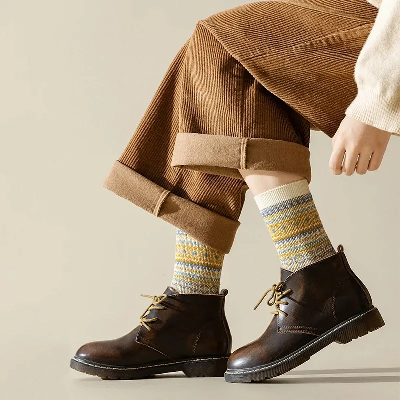 ถุงเท้าผ้าฝ้ายสำหรับผู้หญิง แพ - Cotton Crew Sock Pack บทวิจารณ์และราคา