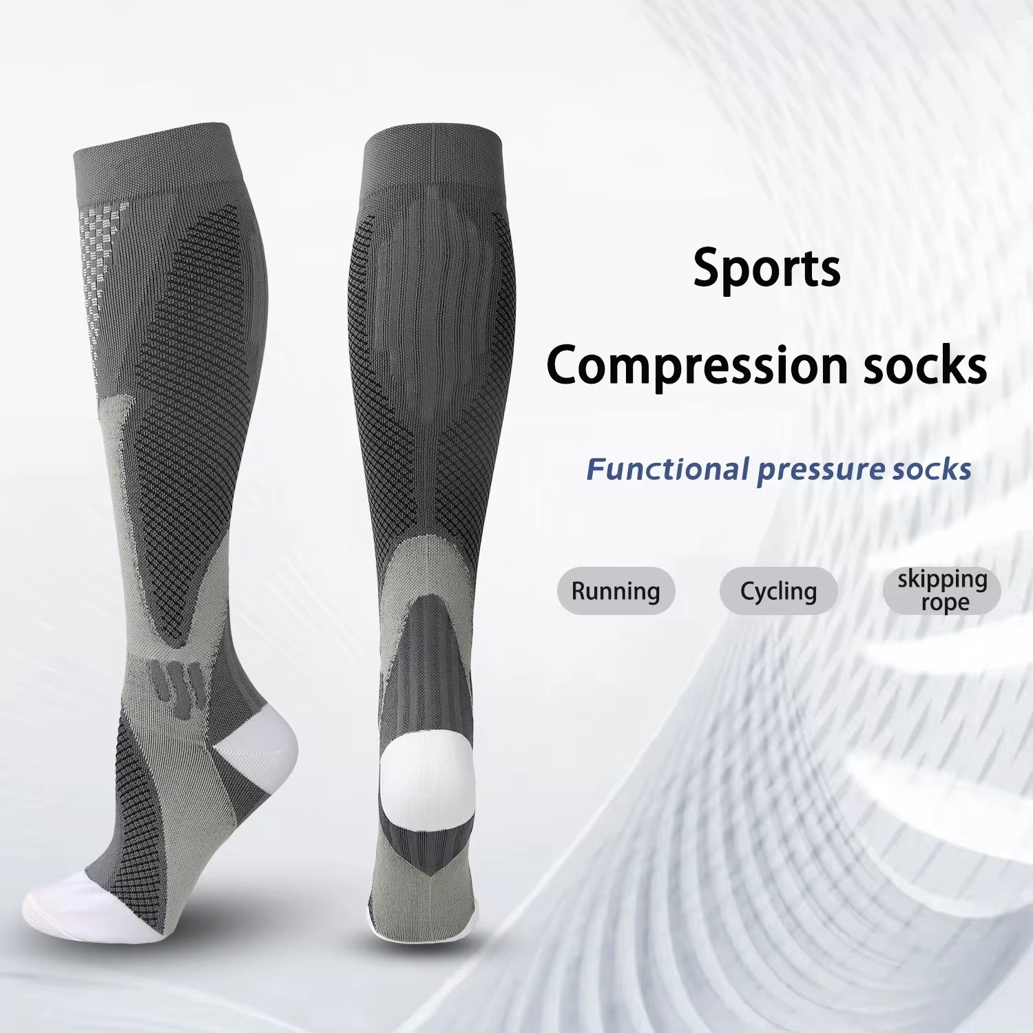 ถุงเท้ากีฬาแบบรัดกล้ามเนื้อ Br - Compression Sock Medical บทวิจารณ์และราคา