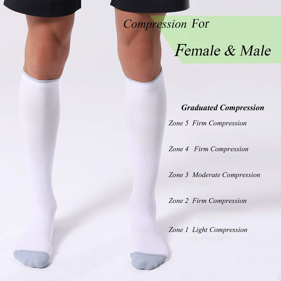 3/1 คู่ ถุงเท้ารัดกล้ามเนื้อแร - Compression Sleeve Calf บทวิจารณ์และราคา