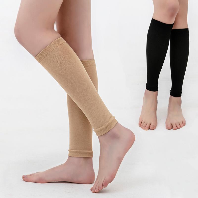2 ชิ้น/ชุด ถุงน่องแบบเปิดนิ้วเ - Compression Sleeve Calf บทวิจารณ์และราคา