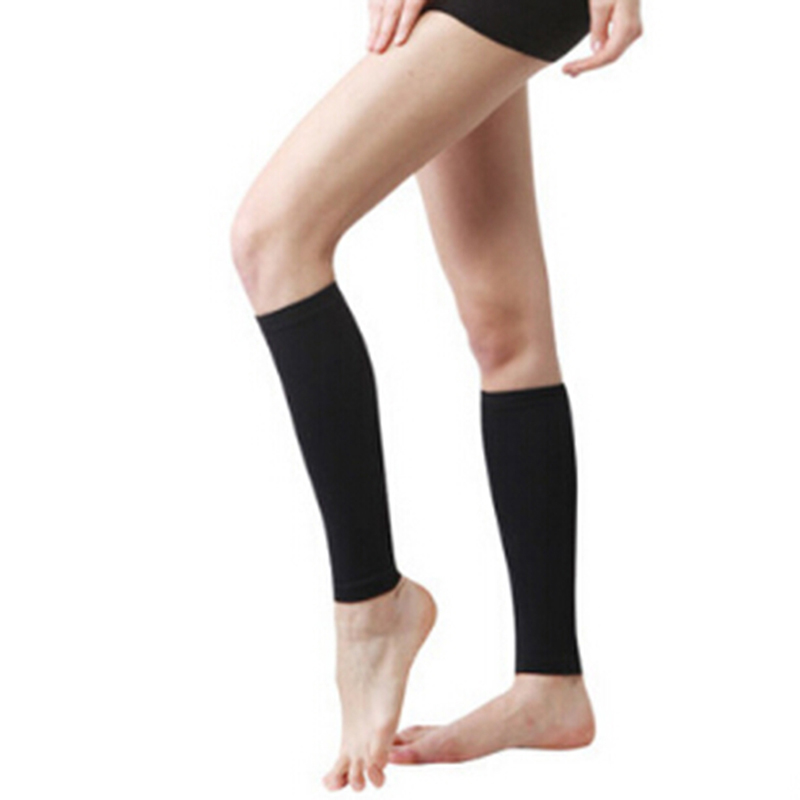 2 ชิ้น/ชุด ถุงน่องแบบเปิดนิ้วเ - Compression Sleeve Calf บทวิจารณ์และราคา